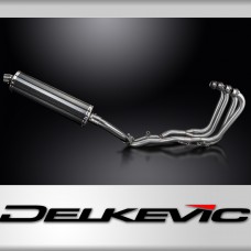 Honda CBR1000 FH-FX Hurricane 87-99 Full Exhaust 4-1 450mm Oval Carbon Silencer