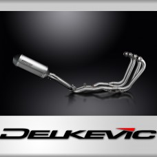 Honda CBR1000F Hurricane 1987-99 Full Exhaust 4-1 260mm X-Oval Titanium Silencer