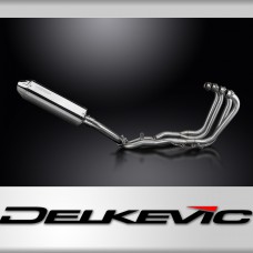 Honda CBR1000F Hurricane 87-99 Full Exhaust 4-1 320mm TriOval Stainless Silencer