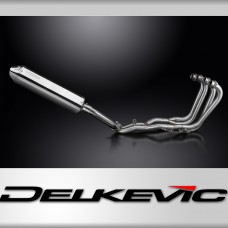 Honda CBR1000F Hurricane 87-99 Full Exhaust 4-1 420mm TriOval Stainless Silencer