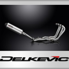 Honda CBR1000F Hurricane 87-99 Full Exhaust 4-1 343mm X-Oval Stainless Silencer