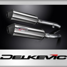 Yamaha FJR1300 2001-2005 343mm X-Oval Stainless Exhaust Silencer Can Kit