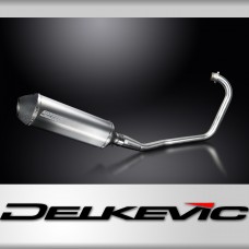 Honda CB125 2008-2015 Complete Exhaust 343mm X-Oval Titanium Silencer Can