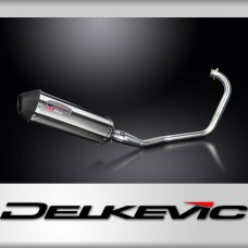 Honda CB125 2008-2015 Complete Exhaust 343mm X-Oval Stainless Silencer Can