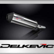 Kawasaki 250R 300 Ninja 2008-2016 343mm X-Oval Stainless Exhaust Silencer Kit