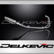 Kawasaki 250R Ninja 2008-2013 Full Exhaust 2-1 200mm Round Stainless Silencer