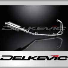 Kawasaki 250R Ninja 2008-2013 Full Exhaust 2-1 225mm Oval Stainless Silencer