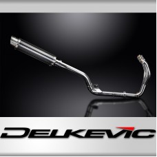 Triumph Tiger 800 2011-2018 Full Exhaust 3-1 Carbon Ceramic 350mm Round Silencer