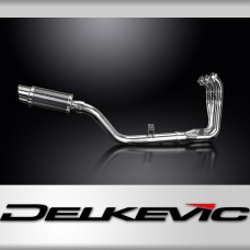 Yamaha MT-09 MT09 2021-2024 Complete Exhaust 3-1 200mm Round Carbon Silencer Can