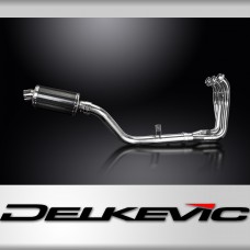 Yamaha MT-09 MT09 2021-2024 Complete Exhaust 3-1 225mm Oval Carbon Silencer Can