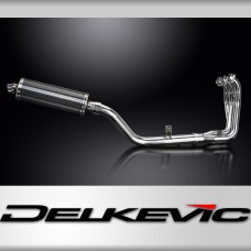 Yamaha MT-09 MT09 2021-2024 Complete Exhaust 3-1 350mm Oval Carbon Silencer Can