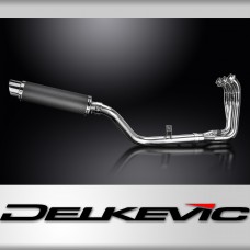 Yamaha MT-09 MT09 2021-2024 Complete Exhaust 3-1 350mm Round Carbon Silencer Can