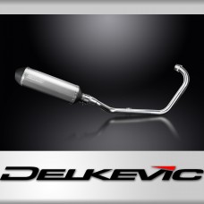 Honda CB125F 2015-2018 Complete Exhaust 343mm X-Oval Titanium Silencer Can