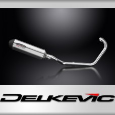 Honda CB125F 2015-2018 Complete Exhaust 343mm X-Oval Stainless Silencer Can