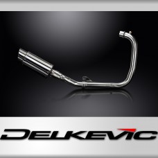 Royal Enfield Hunter HNTR 350 22-24 Full Exhaust 200mm Round Stainless Silencer