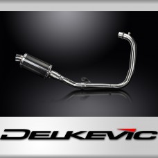 Royal Enfield Hunter HNTR 350 2022-2024 Full Exhaust 225mm Oval Carbon Silencer