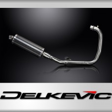 Royal Enfield Hunter HNTR 350 2022-2024 Full Exhaust 350mm Oval Carbon Silencer