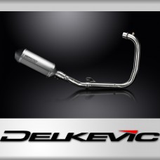 Royal Enfield Hunter HNTR 350 22-24 Full Exhaust 260mm X-Oval Titanium Silencer