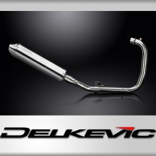 Royal Enfield Hunter HNTR 350 2022-24 Exhaust 420mm Tri-Oval Stainless Silencer