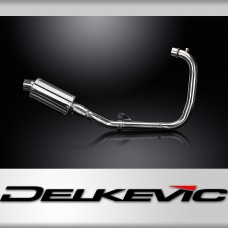 Royal Enfield Hunter HNTR 350 22-24 Full Exhaust 225mm Oval Stainless Silencer