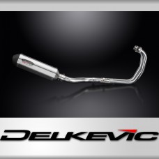 Yamaha YZF-R3 15-24 MT03 17-24 Full Exhaust 2-1 343mm X-Oval Stainless Silencer