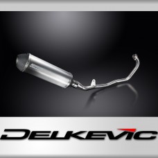 Honda CBR125R 2011-2018 Full Exhaust 343mm X-Oval Titanium Silencer Can