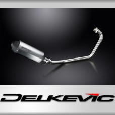 Kymco CK1 2014-2015 Complete Exhaust 260mm X-Oval Titanium Silencer Can