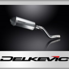 Kawasaki KLR650E 2008-2024 260mm X-Oval Titanium Exhaust Silencer Can Kit