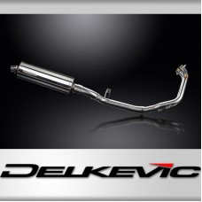 Benelli Leoncino 500 Trail 21-23 Full Exhaust 2-1 350mm Oval Stainless Silencer