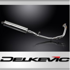 Benelli Leoncino 500 Trail 21-23 Full Exhaust 2-1 450mm Oval Stainless Silencer