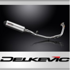 Benelli Leoncino 500 Trail 21-23 Full Exhaust 2-1 343mm XOval Stainless Silencer