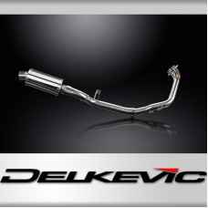 Benelli Leoncino 500 Trail 21-23 Full Exhaust 2-1 225mm Oval Stainless Silencer