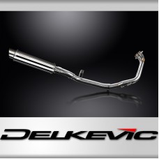 Benelli Leoncino 500 Trail 21-23 Full Exhaust 2-1 350mm Round Stainless Silencer