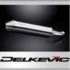 Benelli Leoncino 500 Trail 2021-23 420mm Tri-Oval Stainless Exhaust Silencer Kit