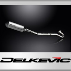 Kawasaki KLR650A 87-07 KLR650B 89-92 Full Exhaust 260mm X-Oval Titanium Silencer