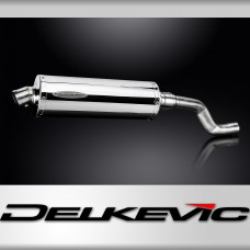 Yamaha XT500 TT500 1977-1989 350mm Oval Stainless Exhaust Silencer Can Kit