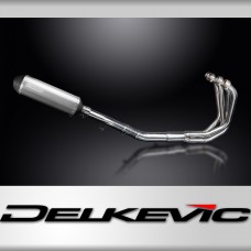 Suzuki GSF650 Bandit 2007-14 Full Exhaust 4-1 343mm X-Oval Titanium Silencer