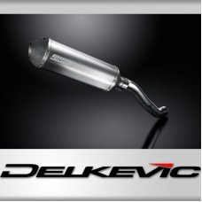 Kawasaki Z750 2004-2006 343mm X-Oval Titanium Exhaust Silencer Can Kit