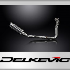 Suzuki GSX-8S 2023-2024 Full Exhaust 2-1 200mm Round Carbon Silencer