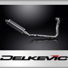 Suzuki GSX-8S 2023-2024 Full Exhaust 2-1 350mm Oval Carbon Silencer