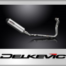 Suzuki GSX-8S 2023-2024 Full Exhaust 2-1 343mm X-Oval Stainless Silencer 