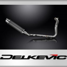 Suzuki GSX-8S 2023-2024 Full Exhaust 2-1 350mm Round Carbon Silencer