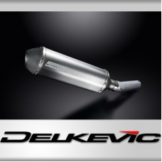 Honda CBR600F 1991-1998 Delkevic 343mm X-Oval Titanium Exhaust Silencer Can Kit