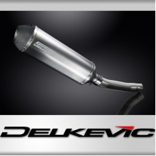 Suzuki GS500E GS500F 1989-2009 343mm X-Oval Titanium Exhaust Silencer Can Kit