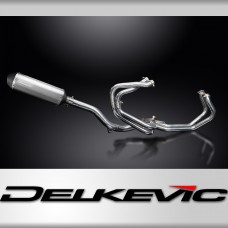 Honda VFR800 FI 1998-01 Full Exhaust 4-1 343mm X-Oval Titanium Silencer