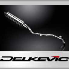 Honda CRF300L 2021-2024 Complete Exhaust 350mm Oval Stainless Silencer Can