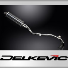 Honda CRF300L 2021-2024 Complete Exhaust 350mm Oval Carbon Silencer Can