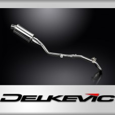 Honda CRF300L 2021-2024 Complete Exhaust 225mm Oval Stainless Silencer Can