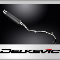 Honda CRF300L 2021-2024 Complete Exhaust 350mm Round Carbon Silencer Can
