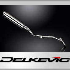 Honda CRF300L 2021-2024 Complete Exhaust 350mm Round Stainless Silencer Can